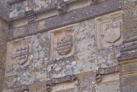 Heraldic Shields on the Frewen Chapel