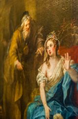 Ferdinand courting Miranda, by Hogarth, 1736