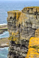 Noup Cliffs RSPB Nature Reserve, Noup Cliffs by the lighthouse (c) Andy Farrington