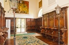 West end of the church