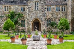 The courtyard garden