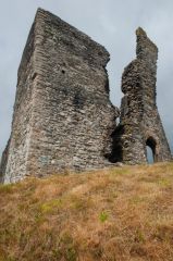 Okehampton Castle, The ruined keep