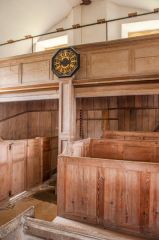 The west gallery and clock