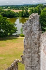 The lake from the top of the keep