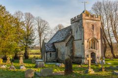 The view from the churchyard entrance