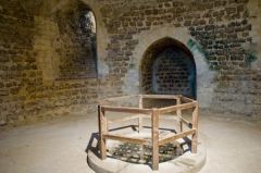 The castle well in the cellar