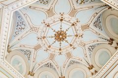 Vaulted ceiling of the Octagon room