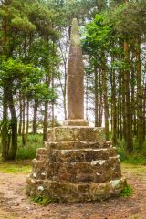 The Battle of Otterburn memorial