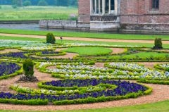 The formal gardens