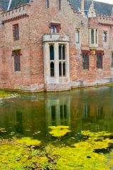 The moat and Elizabethan window