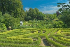 Formal parterres at Painswick