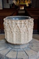 Patrington, St Patrick's Church, Font