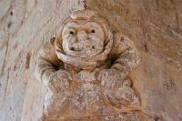 Patrington, St Patrick's Church, Grotesque carving