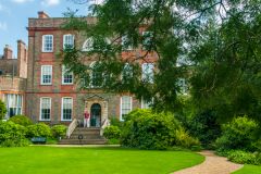 Peckover House, The rear facade of the house