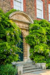 Peckover House, The front entrance to Peckover House