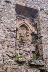 Niche in the priory wall