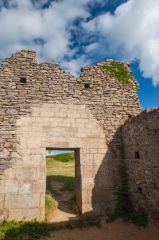 Ruined domestic building