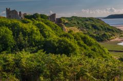 Approaching the castle