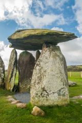 The north end of the cromlech