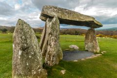 The east side of the cromlech