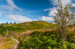 The base of the hill fort