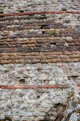 Roman wall construction