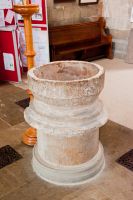 Pickering Church, Early medieval font