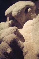 A large calcite deposit