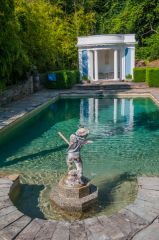 A garden pool at Port Eliot