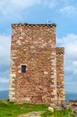 Portencross Castle, The landward tower