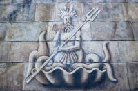 Poseidon painting