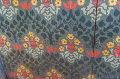 Painted pattern on the chancel screen