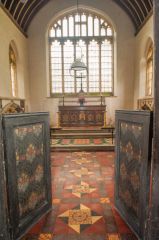 Entering the chancel