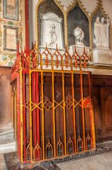 Preston on Stour, St Mary's Church, The painted iron chancel gates