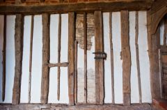 Lath and plaster interior wall construction