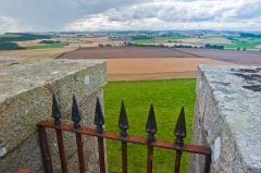 Prop of Ythsie, View from the tower