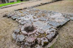 Foundations of the medieval hall