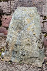 Cup and ring marked stone