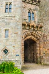 The gatehouse entrance