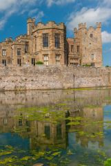 The castle from the moat