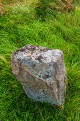 The front face of the cross