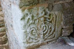 Revelstoke, St Peter the Poor Fisherman, Carved stone, north exterior