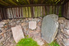 The three kirkyard stones