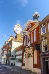 The Old Corn Exchange and clock