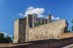 Another view of the castle exterior