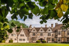 The manor house entrance