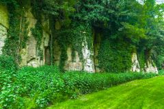 Cliffs along the riverside walk