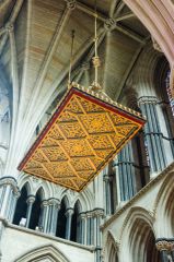 Gilded high altar canopy