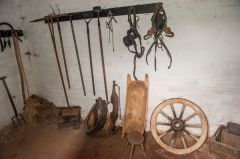 Rosedene, The storage room off the rear yard