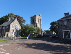 All Saints church and the market place (c) Barbara Carr